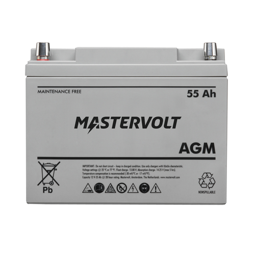 Mastervolt Batterie AGM 12V / 55Ah