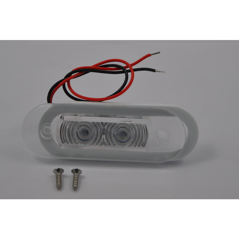 PLASTIMO EINBAU-DECKENLAMPE RUND MIT 2 LED