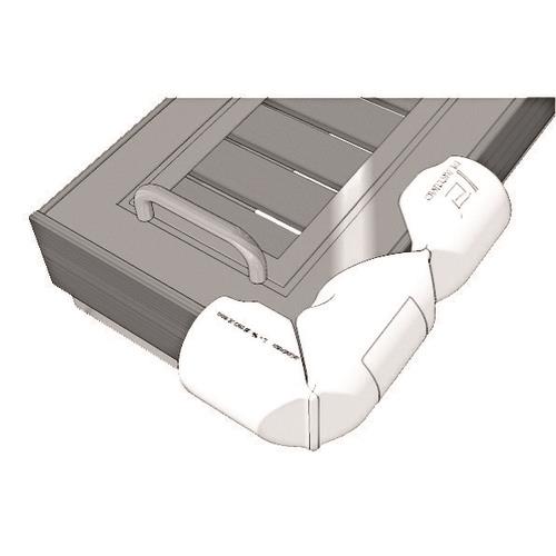 PLASTIMO Bumper anpassbar, weiss, 18x80cm