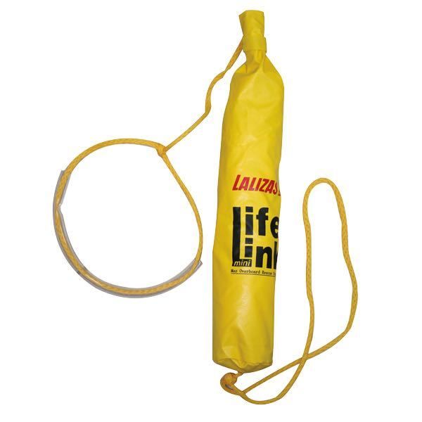 Lalizas Rettungsleine schwimmfähig L=20m in Wurfbeutel L=54cm