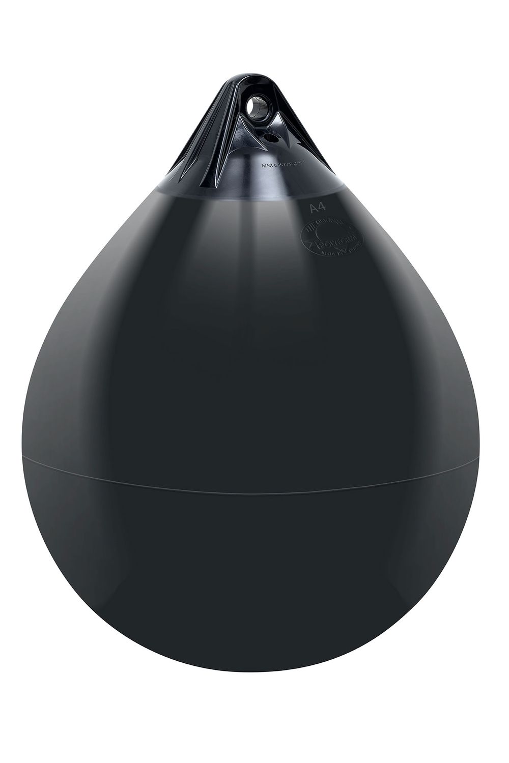 Polyform Kugelfender A-Serie schwarz