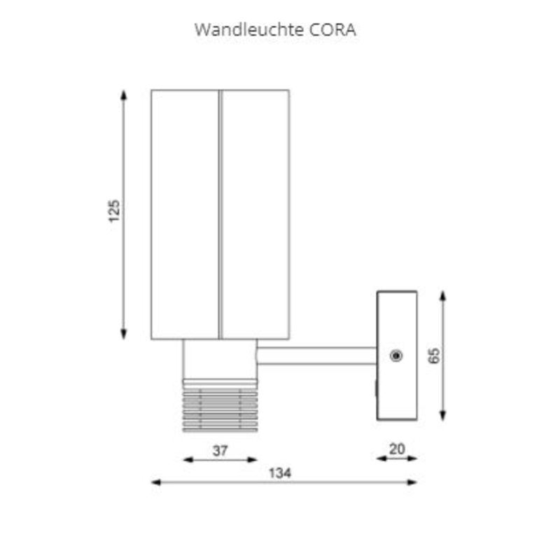 Prebit CORA, chrom-glanz 12V/24V