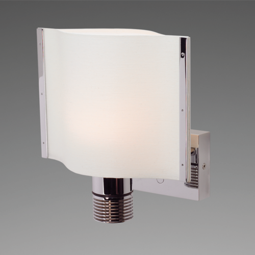 Prebit LED-Anbauleuchte CORA, chrom-glanz, Schirm