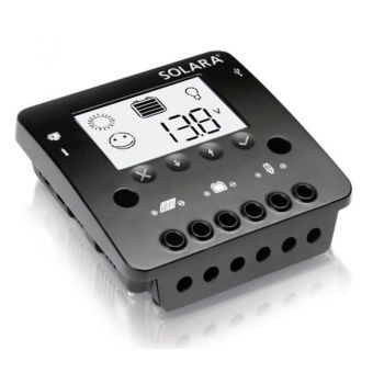 Solara SR350DUO Zweikreisregler, LCD Anzeige