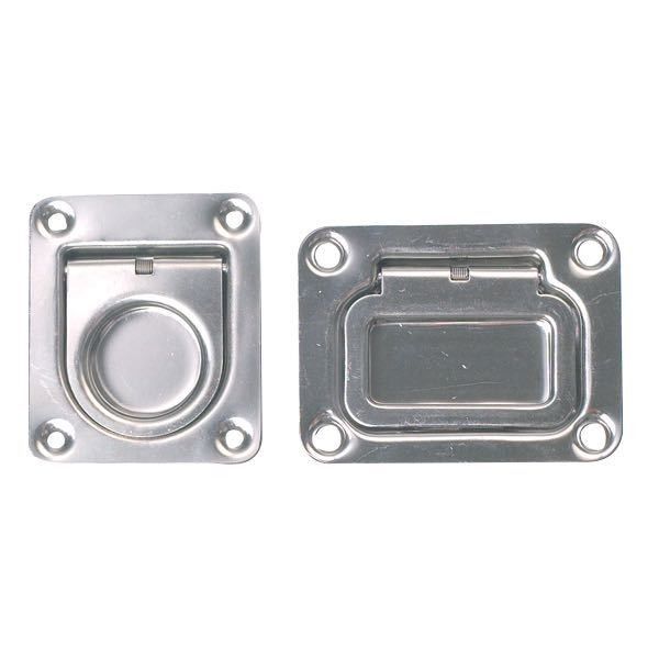 Bodenheber rostfreier Stahl L=66mm B=56mm D=12mm