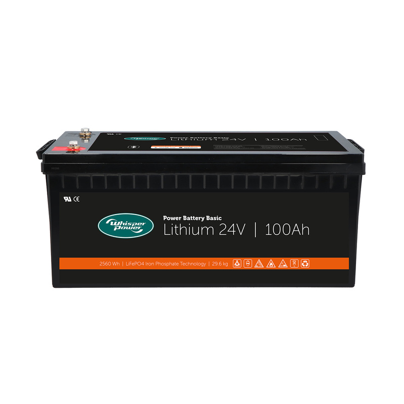 WhisperPower - Batterie Lithium Power Basic 24 V -