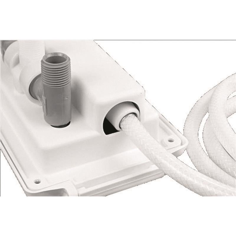 PLASTIMO SHOWER DECK HAND 267X133X50MM