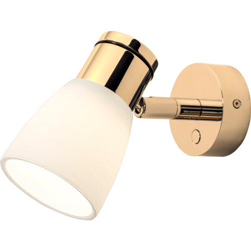 Prebit LED-Anbauleuchte R1-1, GG, WH
