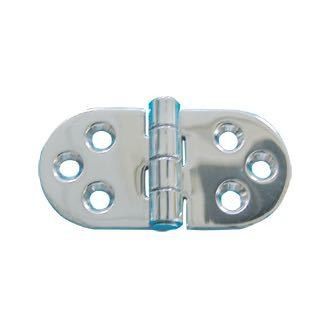 Scharnier rostfreier Stahl L=78mm B=40mm