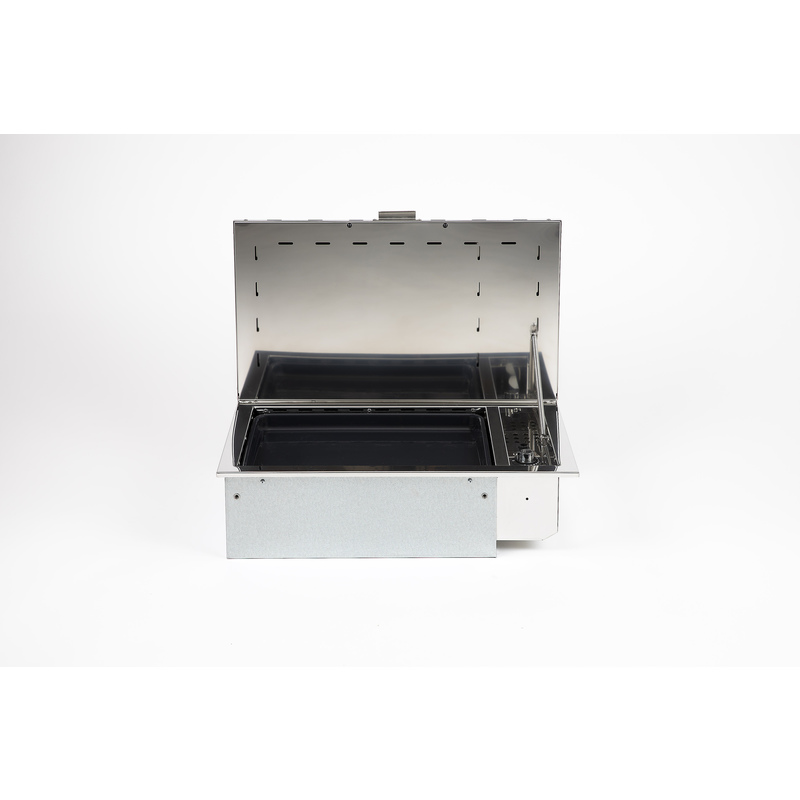 Eno Gas built-in plancha in stainless steel