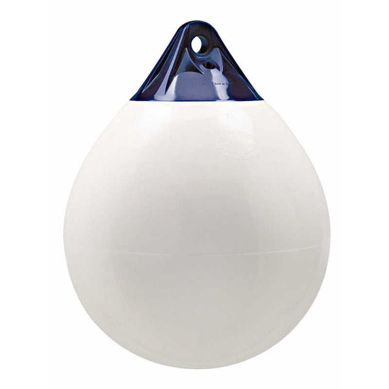PLASTIMO Kugelfender A2, weiss/blau, 40x51cm