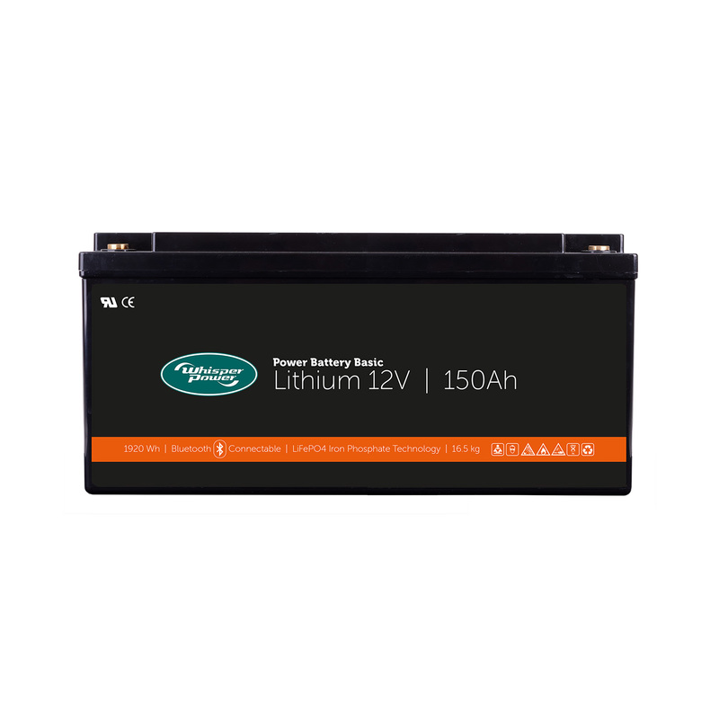 WhisperPower - Batterie Lithium Power Basic 12 V -