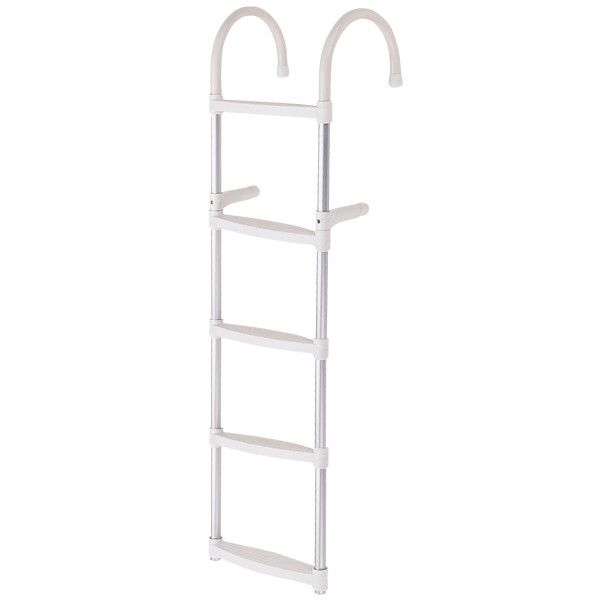 Badeleiter Aluminium 1360x350mm, 5 Stufen