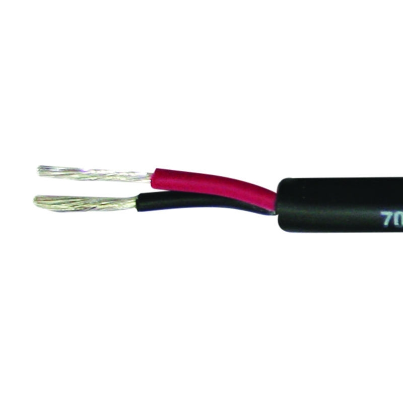 MAXPOWER Marinekabel,verzinnt, 2x1,5mm2, black