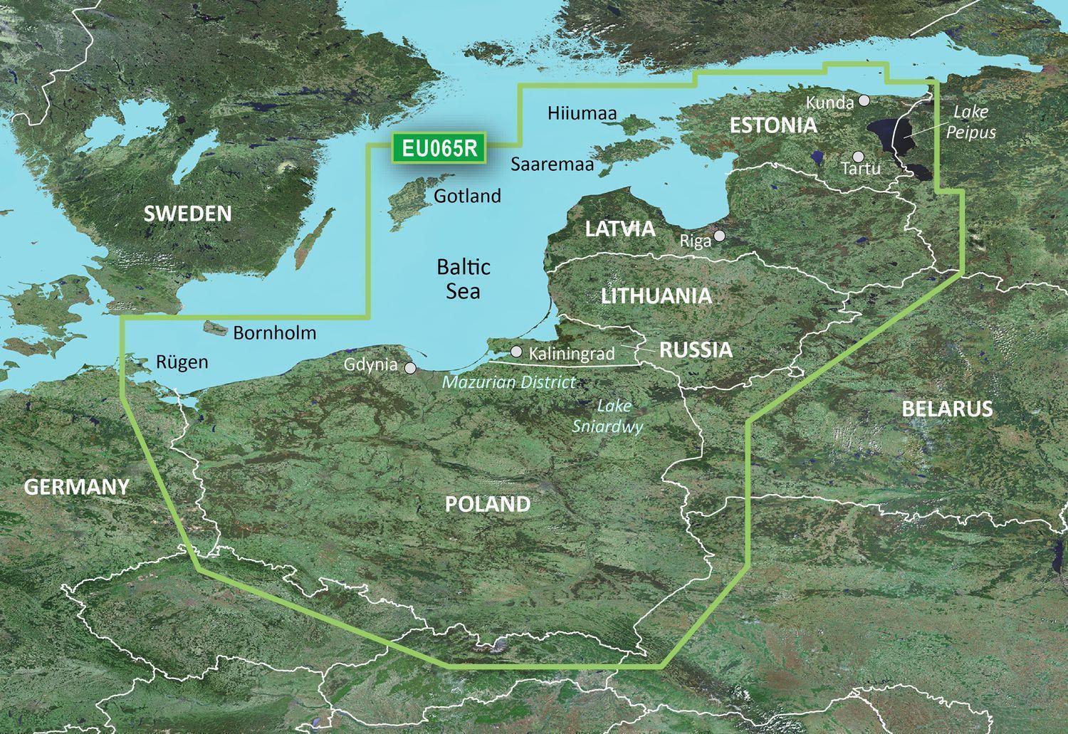 Garmin G3 VEU065R  - Baltic Sea, East Coast
