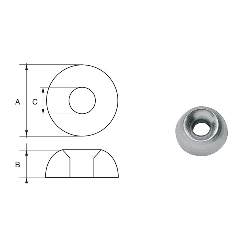 BUKH PRO ANODE F/MERCURY ENGINES