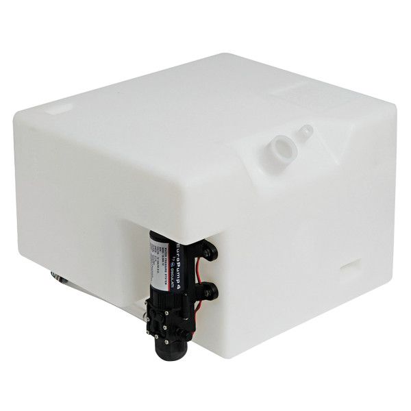 Fäkalientank 32l 40x26x34cm mit Fäkalienpumpe 12V