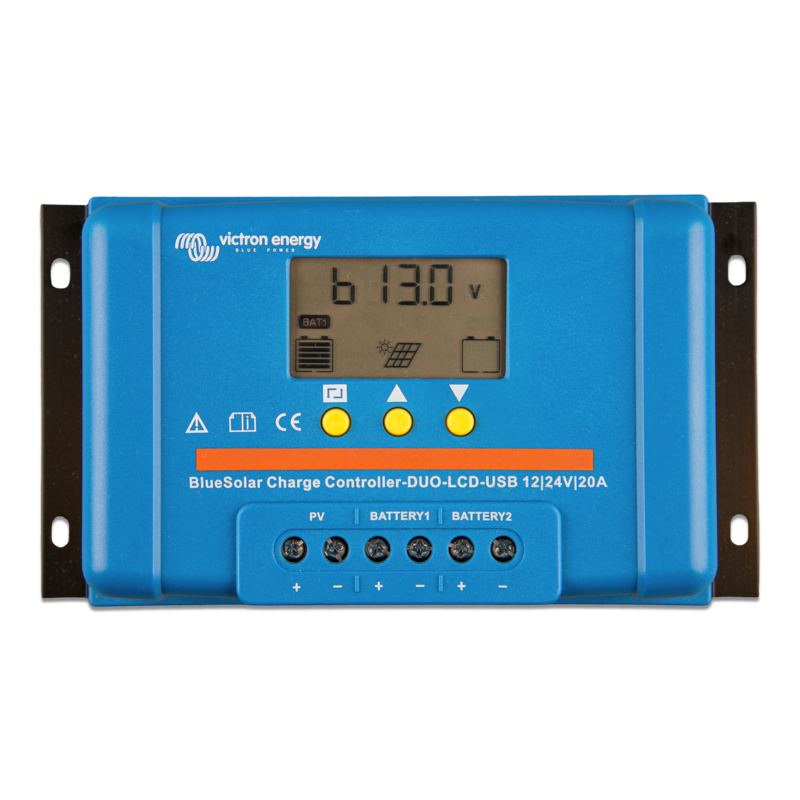 Victron BlueSolar PMW DUO LCD&USB 12/24V-20A
