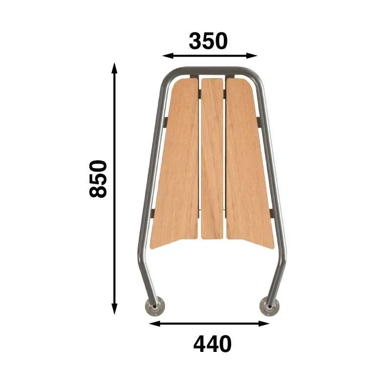 Båtsystem Bugplattform Typ MP900 für Motorboote