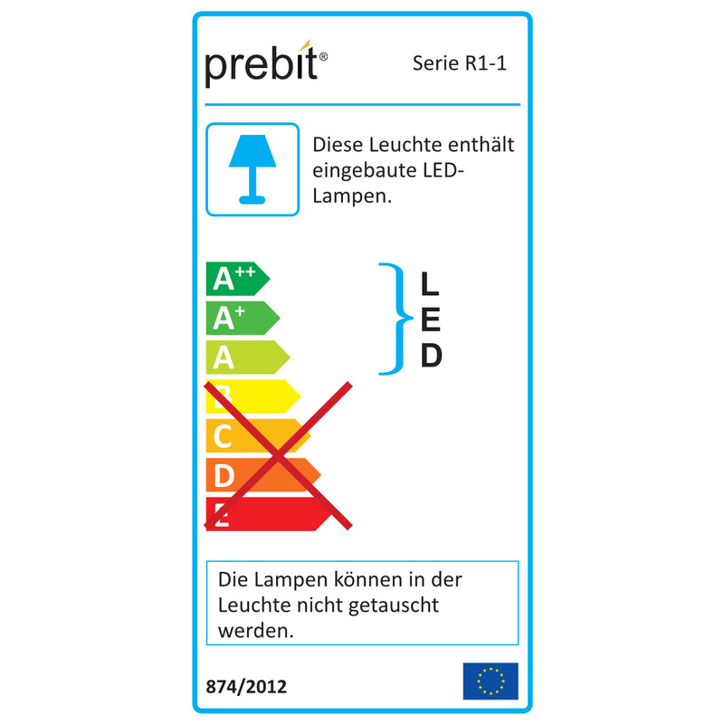Prebit LED-Anbauleuchte R1-1
