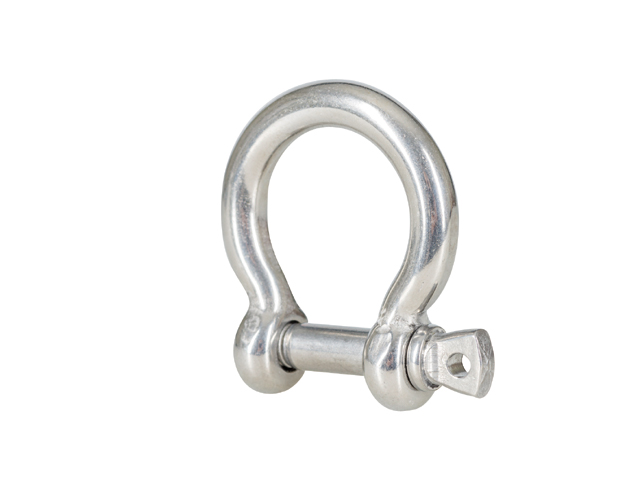 Talamex, Schäkel geschweift, Edelstahl AIS 316-A4,  12mm