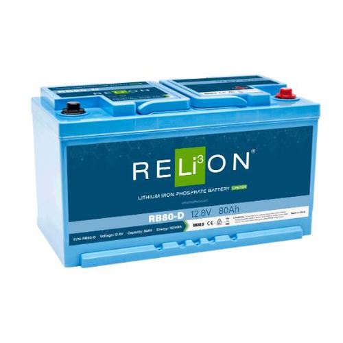 RELiON LiFePO4 Batterie 80Ah