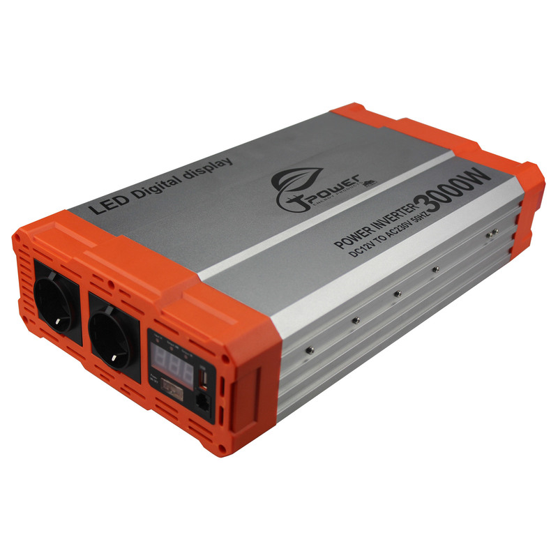 BUKH PRO MODIFIED SINE WAVE INVERTER 3000W 12V