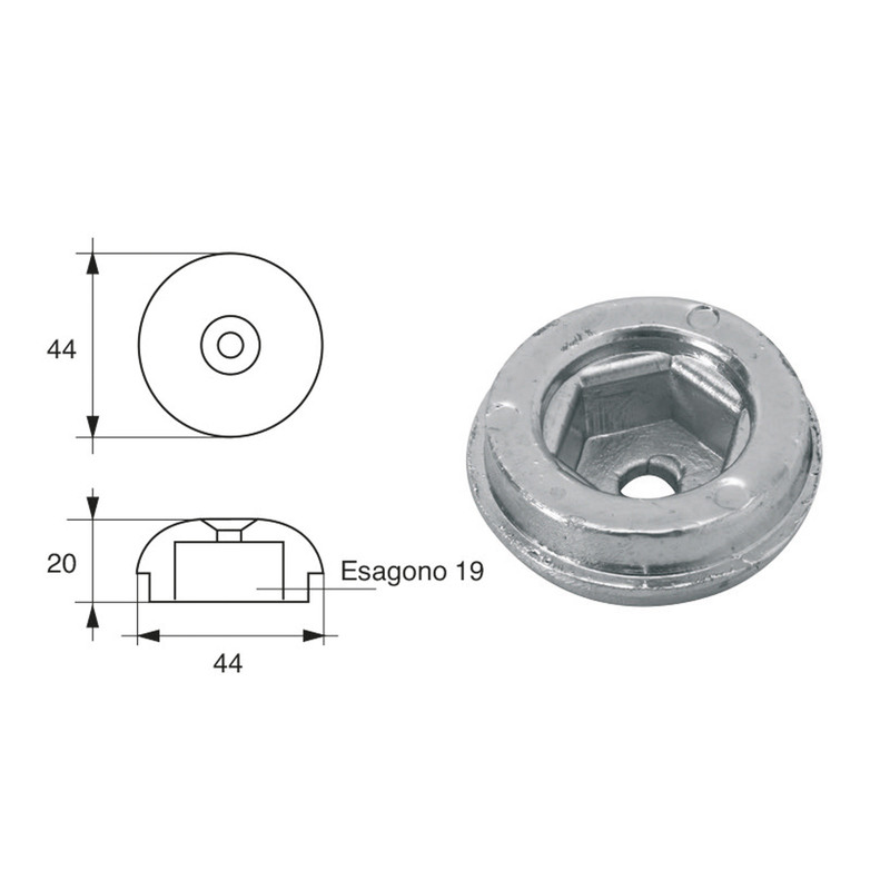 BUKH PRO SLEIPNER SP55/75/95 NUT