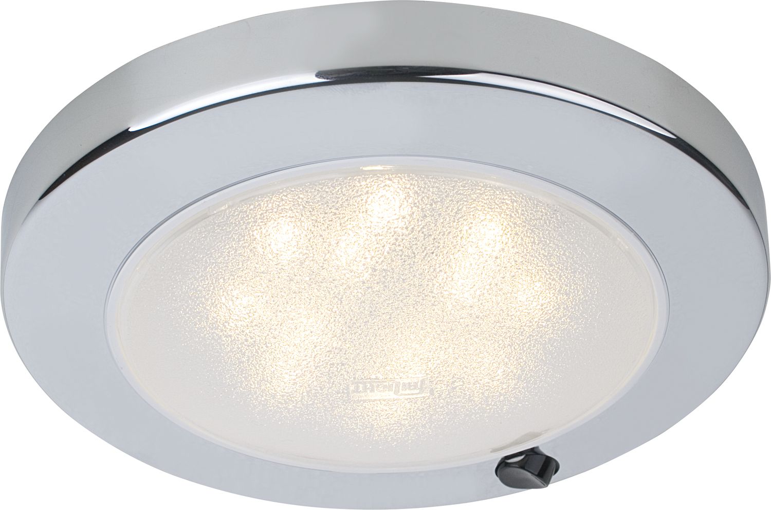Båtsystem Deckenleuchte Saturn mit Schalter LED 12V 35W 210lm IP21 Chrom