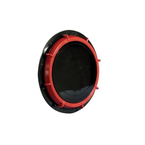 Whale Inspektionsdeckel - Schwarz