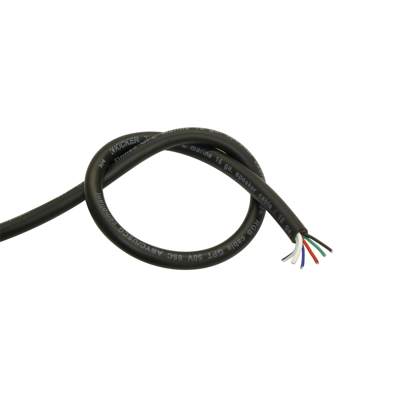 KICKER Marine Audio Lautsprecherkabel & RGB-Kabel