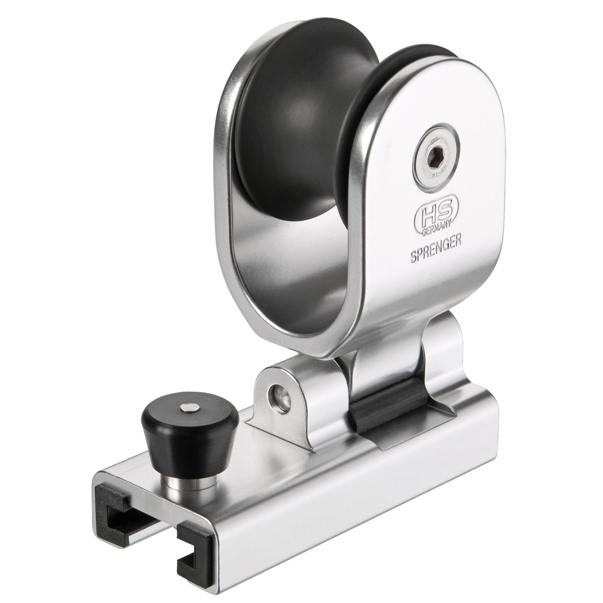 SPRENGER, Genuaschlitten Gleitlager für Schiene 32 x 6 mm - 1 Rolle, Gleitschuhe