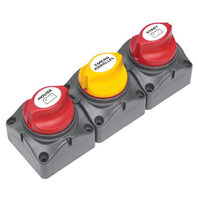 BEP Batterieverteilergruppe 1xMotor 2xBatterie hor