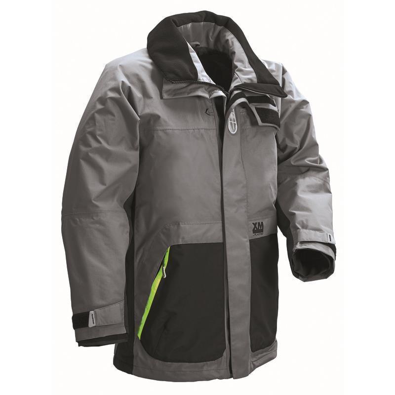 PLASTIMO Jacke Coastal, grau/schwarz, XXL