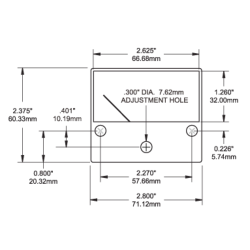 Blue Sea DC-Analog-Voltmeter – 8 bis 16 V DC