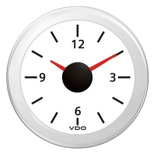 VDO VL Uhr 8 – 16 V, weiß