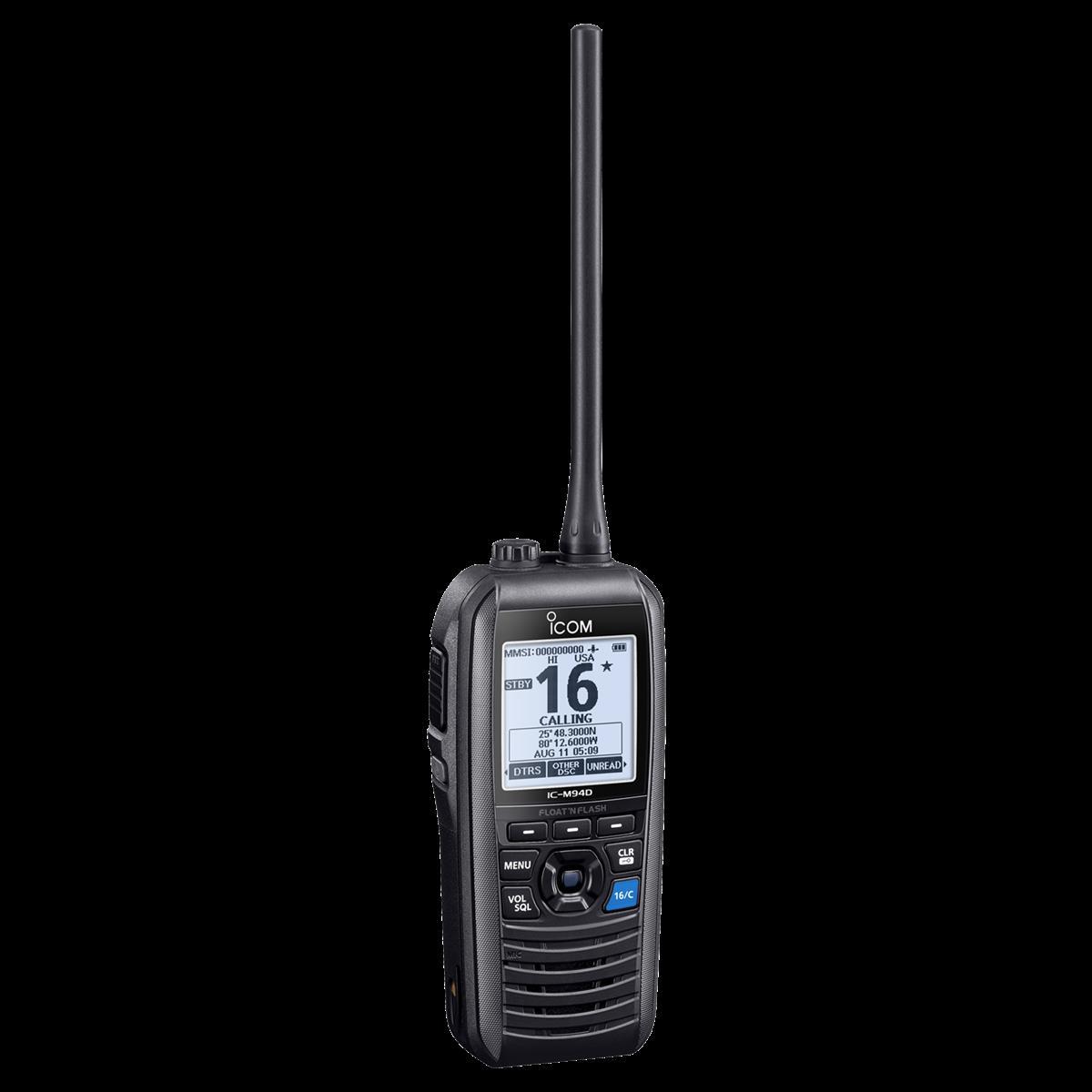 ICOM, UKW-Handseefunkgerät, IC-M94DE- GPS-DSC-AIS