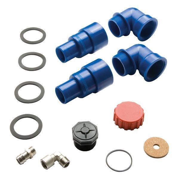 Schlauchanschlussfittinge für Kunststoff-Fäkalientanks