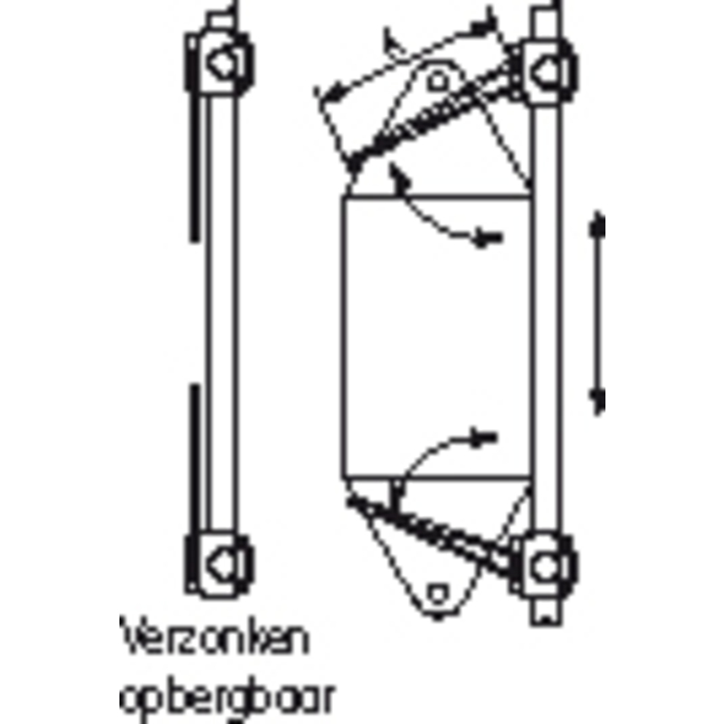 PLASTIMO Universal Fenderkorb, für 90-200mm Fender