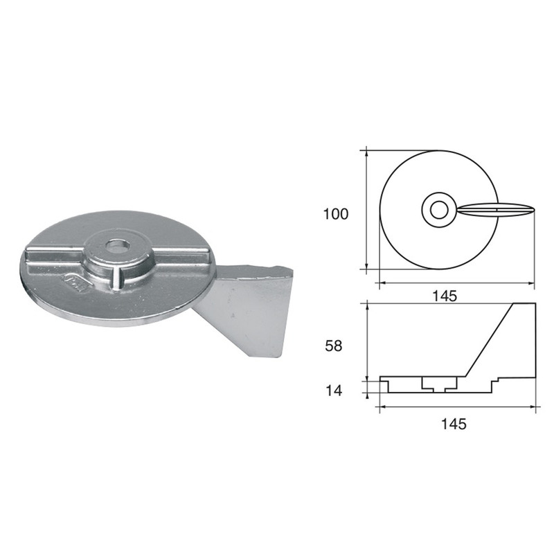 BUKH PRO ANODE F/MERCURY ENGINES