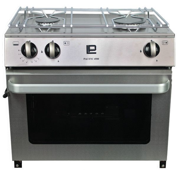 Pacific 4500 Gasherd 2-flammig mit Backofen Palby Marine A/S, Korsvej 3, 6000, Kolding, DK, palby@palby.dk