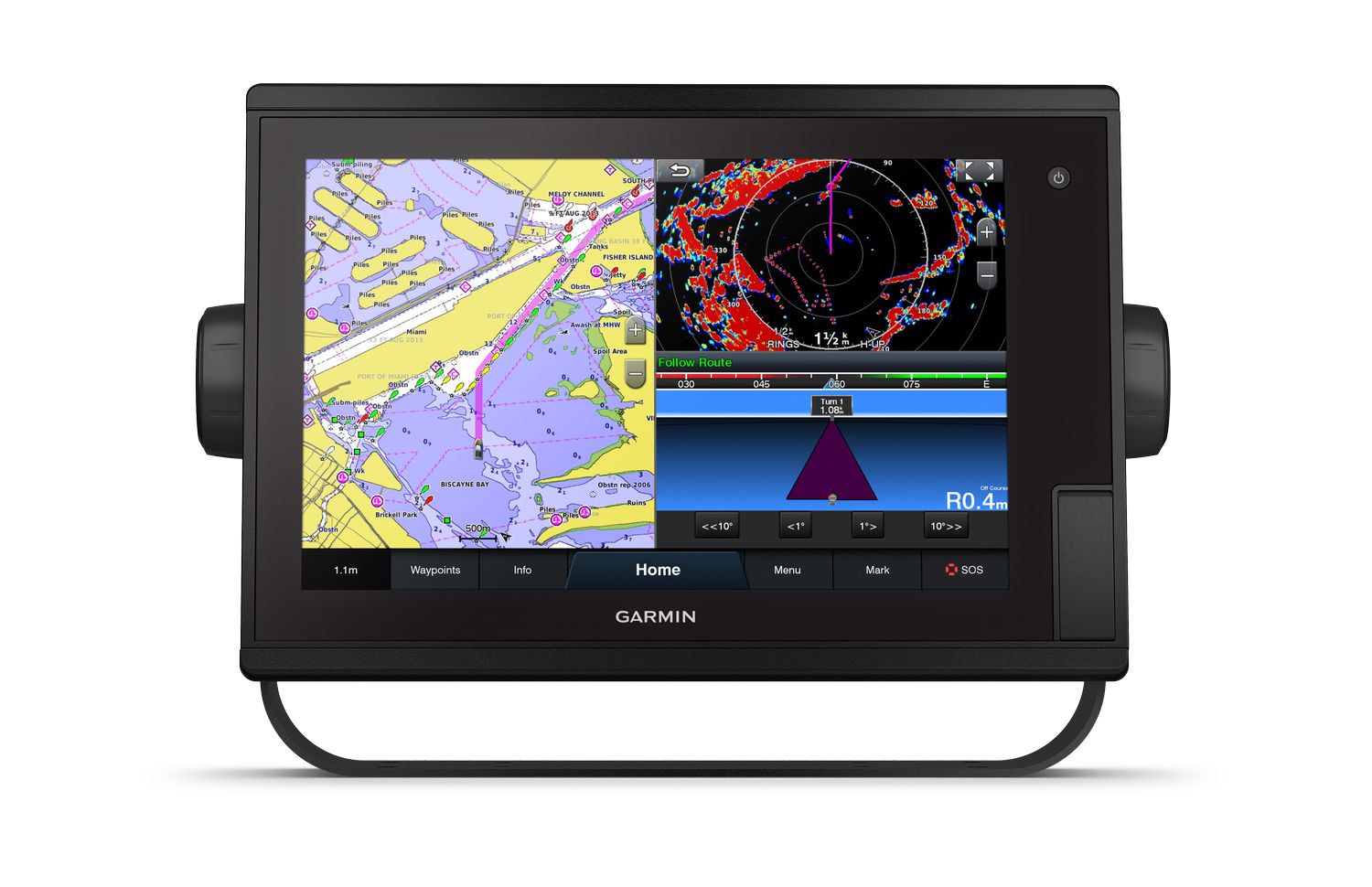 Garmin GPSMAP Touch Plus mit Fishfinder-Modul