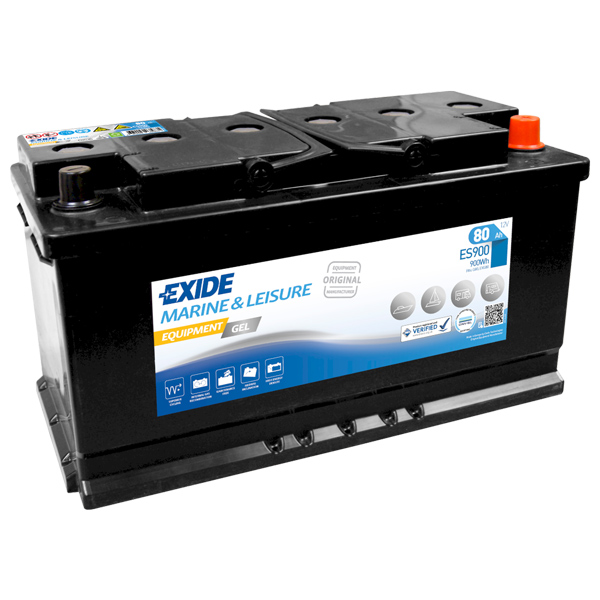 Exide Batterie ES 900 Nautilus 80Ah Gel