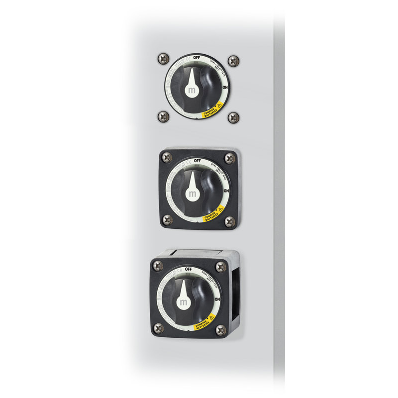 Blue Sea Mini Batterieschalter Dual Circuit Plus