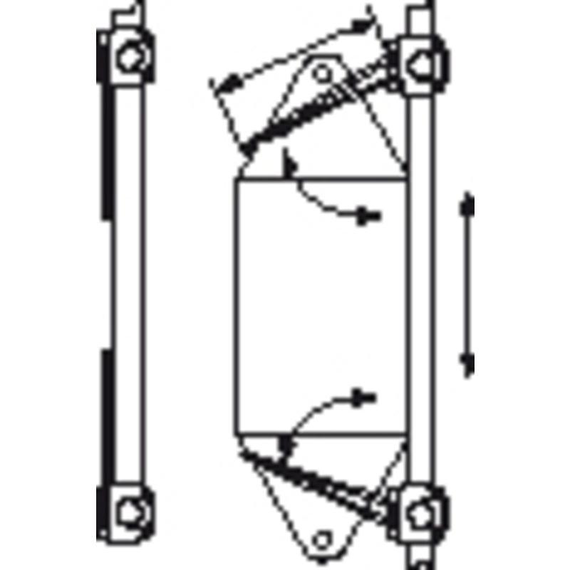 PLASTIMO Universal Fenderkorb, für 90-200mm Fender