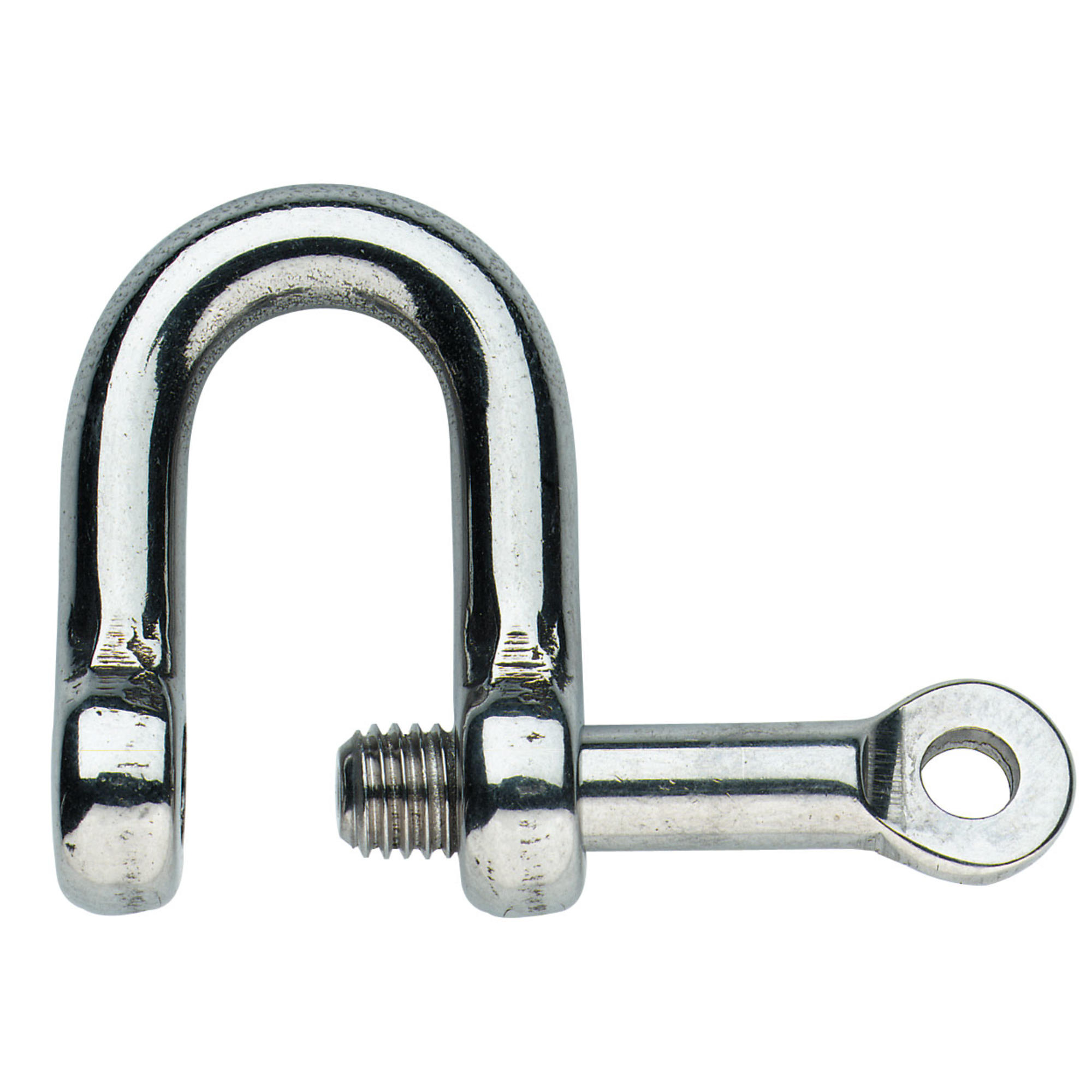 SPRENGER, Schäkel gerade mit unverlierbarem Bolzen, 6 mm - Edelstahl rostfrei