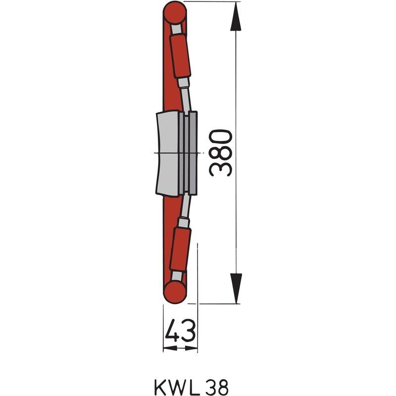 Vetus Steuerrad KW38, Mahagoniholzring, 38cm