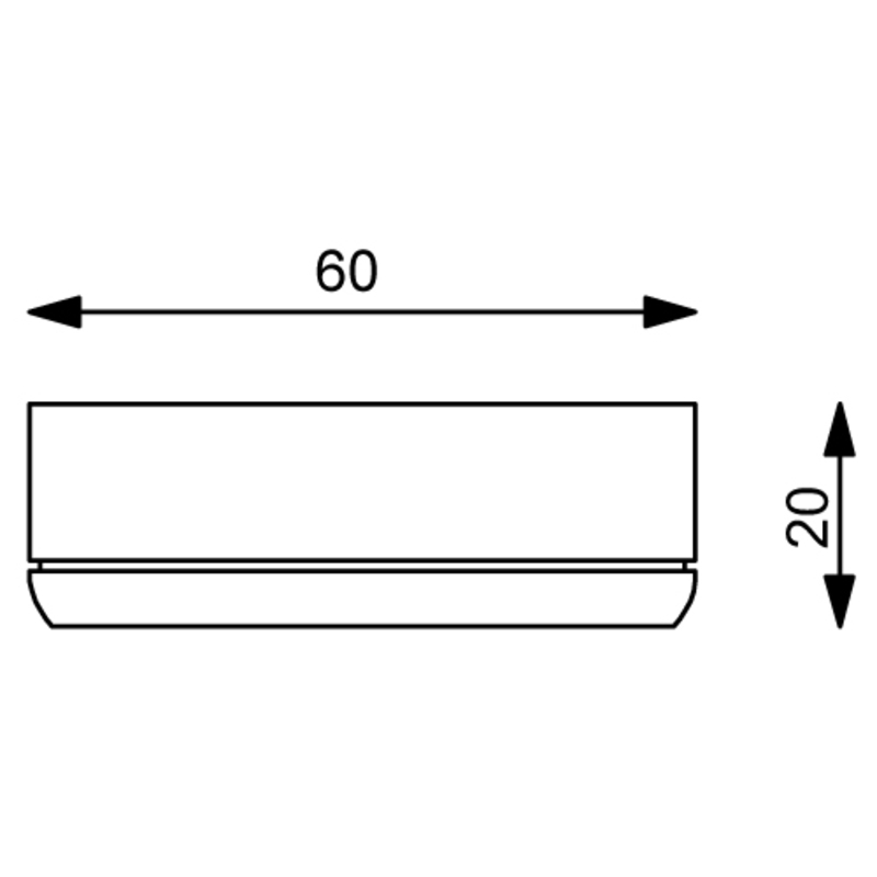 Prebit LED-Anbauleuchte D1-3 Master, gold-glanz, r