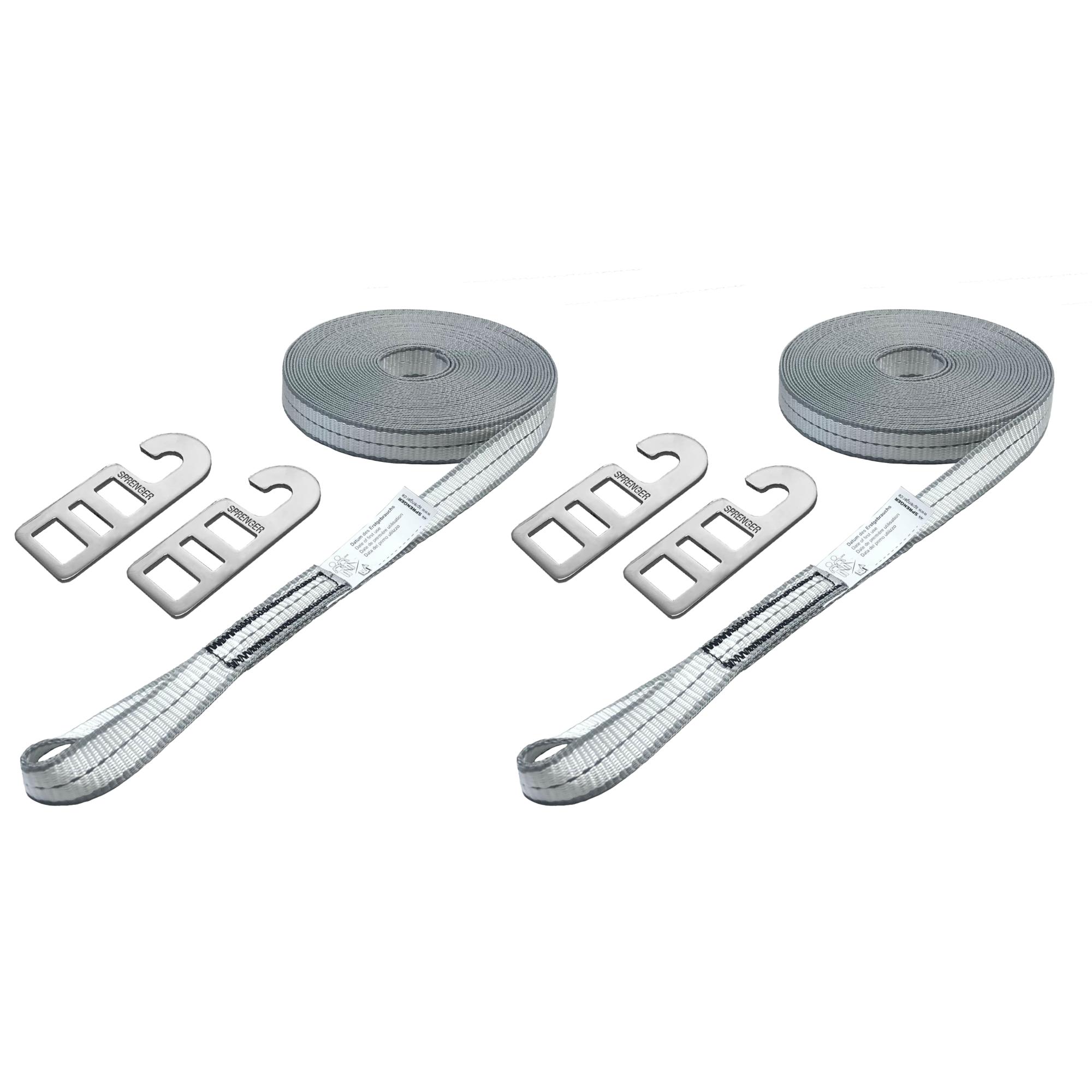 SPRENGER,  Sicherungsleine - 2er Set, Strecktaue, Jackline