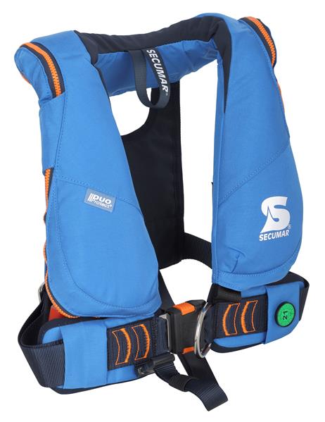 Secumar, automatische Rettungsweste für Kinder, Junior Duo Protect, 20 - 50 kg